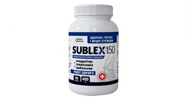 Sublex 150 для суставов: уникальная научная разработка на основе натуральных компонентов!