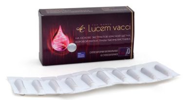 Свечи Lucem Vacci для женщин